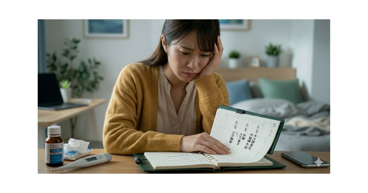 仕事を休むか迷ったときの判断の目安